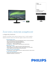 Philips 227E7QDSB/00 Product Datasheet