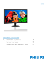 Philips 273V5LSB/00 Instrukcja obsługi