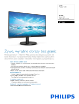 Philips 271V8LA/01 Product Datasheet