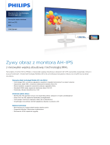 Philips 274E5QHAW/00 Product Datasheet