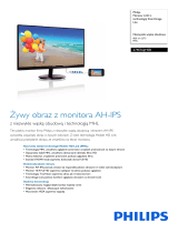 Philips 274E5QHSB/01 Product Datasheet