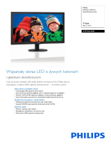 Philips 273V5LHAB/01 Product Datasheet