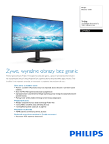 Philips 221V8LD/01 Product Datasheet