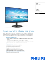 Philips 272V8LA/00 Product Datasheet