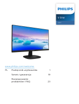 Philips 243V7QDSB/01 Instrukcja obsługi