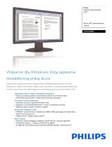 Philips 220WS8FB/00 Product Datasheet
