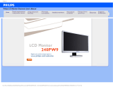 Philips 240PW9ES/00 Instrukcja obsługi
