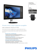 Philips 275P4VYKEB/00 Product Datasheet