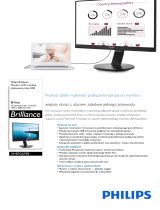 Philips 241B7QUPEB/00 Product Datasheet