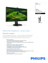 Philips 271B8QJKEB/00 Product Datasheet