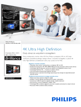 Philips BDM4350UC/01 Product Datasheet