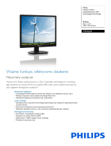 Philips 19S4QAB/00 Product Datasheet