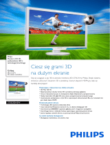 Philips 273G3DHSW/00 Product Datasheet