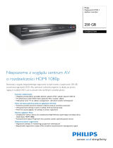 Philips DVDR5570H/58 Product Datasheet