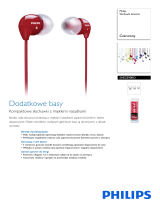 Philips SHE3590RD/10 Product Datasheet