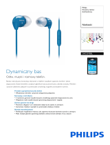 Philips SHE3595BL/00 Product Datasheet