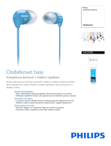 Philips SHE3590BL/10 Product Datasheet