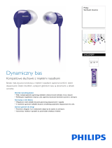 Philips SHE3590PP/10 Product Datasheet