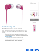 Philips SHE3590PK/10 Product Datasheet