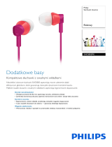 Philips SHE3800PK/00 Product Datasheet