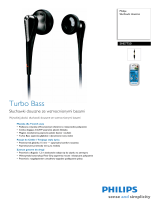 Philips SHE7750/00 Product Datasheet