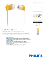 Philips SHE3590YL/10 Product Datasheet