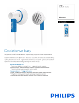 Philips SHE3000BL/10 Product Datasheet