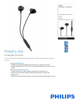 Philips TAUE101BK/00 Product Datasheet