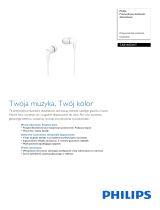 Philips TAE1105WT/00 Product Datasheet