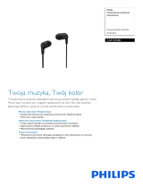 Philips TAE1105BK/00 Product Datasheet