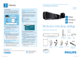 Philips HTS8140/12 Skrócona instrukcja obsługi