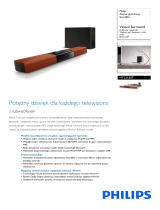 Philips HTL2160T/12 Product Datasheet