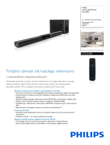 Philips HTL3140B/12 Product Datasheet
