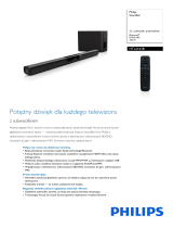 Philips HTL2163B/12 Product Datasheet
