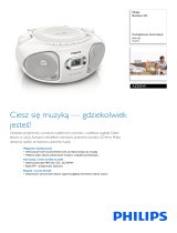 Philips AZ305W/12 Product Datasheet