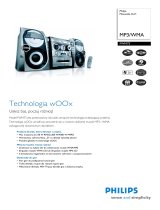 Philips FWM75/22 Product Datasheet