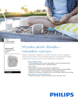 Philips BT2600W/00 Product Datasheet
