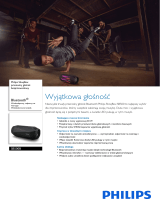 Philips SB500B/00 Product Datasheet