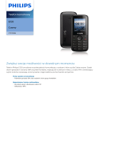 Philips CTE120BK/53 Product Datasheet