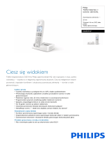 Philips D2551W/34 Product Datasheet