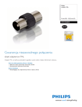 Philips SWV2558W/10 Product Datasheet