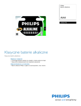 Philips LR03-P10/00M Product Datasheet
