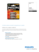 Philips LR03PB4B/10 Product Datasheet