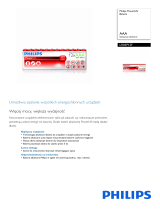 Philips LR03P12F/10 Product Datasheet