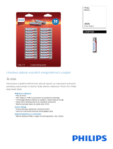 Philips LR03P36B/10 Product Datasheet