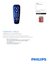 Philips SBCRU254/00H Product Datasheet