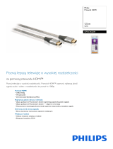 Philips SWV3432H/10 Product Datasheet