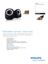 Philips SPA2210W/10 Product Datasheet