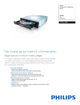 Philips SPD2519BM/00 Product Datasheet