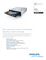 Philips SPD2525BM/00 Product Datasheet